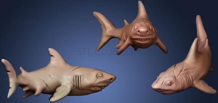 Статуэтки животных Shark1